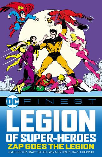 Бумажная книга «DC Finest: Legion of Super-Heroes: Zap Goes the Legion», автор Джим Шутер - фото №1