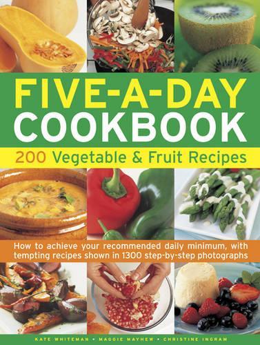 Паперова книга «Five A Day Cookbook», автор Кристин Ингрэм - фото №1