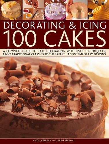Бумажная книга «Decorating and Icing 100 Cakes», автор Анжела Нильсен - фото №1