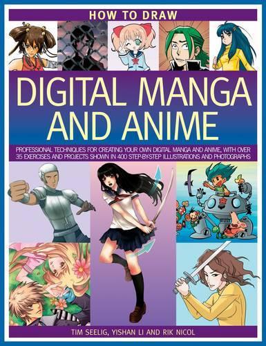 Паперова книга «How to Draw Digital Manga and Anime», автор Тим Сіліг - фото №1