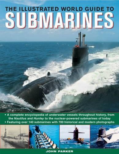 Паперова книга «Illustrated World Guide to Submarines», автор Джон Паркер - фото №1