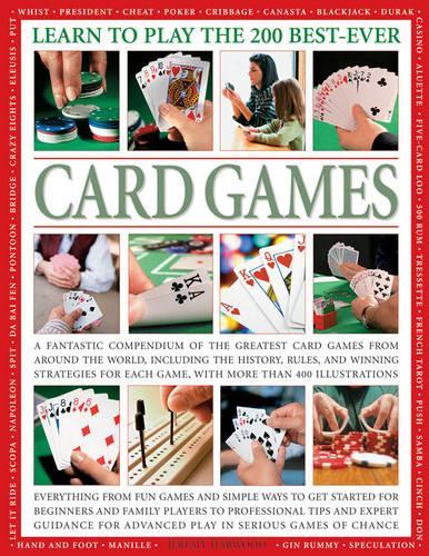 Паперова книга «Learn to Play the 200 Best Ever Card Games», автор Джеремі Харвуд - фото №1