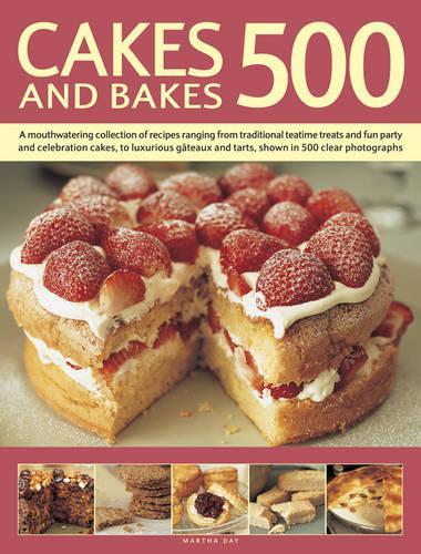 Паперова книга «Cakes and Bakes 500», автор Марта Дей - фото №1