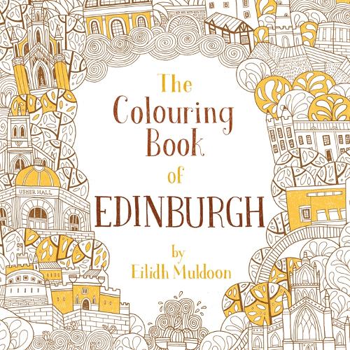 Бумажная книга «The Colouring Book of Edinburgh», автор Эйлид Малдун - фото №1
