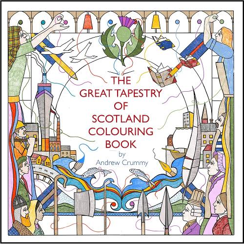 Паперова книга «The Great Tapestry of Scotland Colouring Book», автор Ендрю Краммі - фото №1