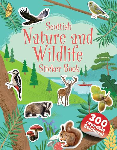 Бумажная книга «Scottish Nature and Wildlife Sticker Book» - фото №1