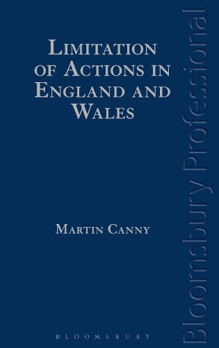 Бумажная книга «Limitation of Actions in England and Wales», автор Мартин Канни - фото №1
