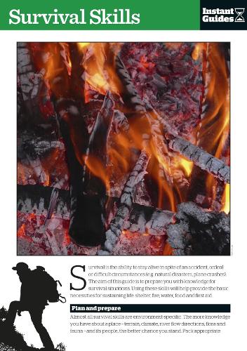 Бумажная книга «Survival Skills: The Instant Guide», автор Instant Guides - фото №1