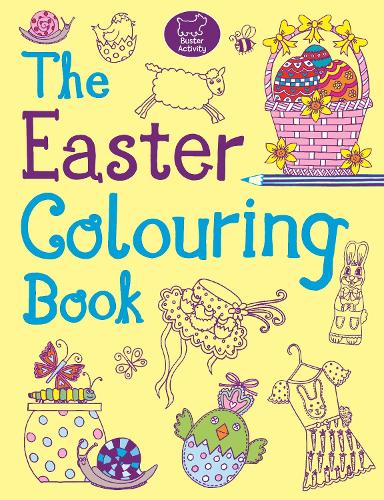 Бумажная книга «The Easter Colouring Book», автор Джесси Эккель - фото №1