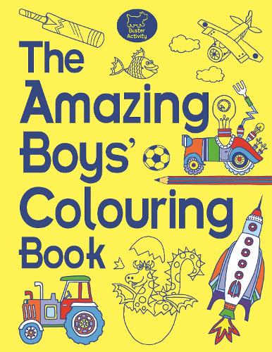 Бумажная книга «The Amazing Boys' Colouring Book», автор Джесси Эккель - фото №1