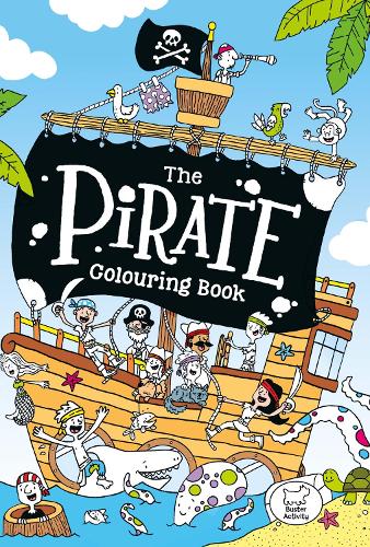 Бумажная книга «The Pirate Colouring Book», автор Джейк Макдональд - фото №1