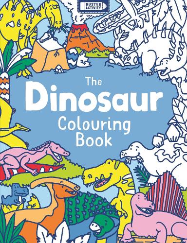 Бумажная книга «The Dinosaur Colouring Book», автор Джейк Макдональд - фото №1