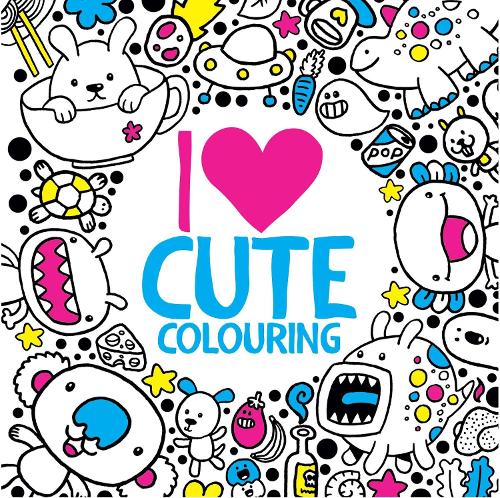 Паперова книга «I Heart Cute Colouring» - фото №1