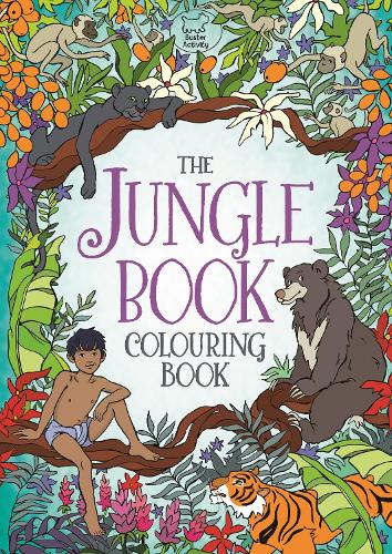 Бумажная книга «The Jungle Book Colouring Book», автор Энн Кронхаймер - фото №1