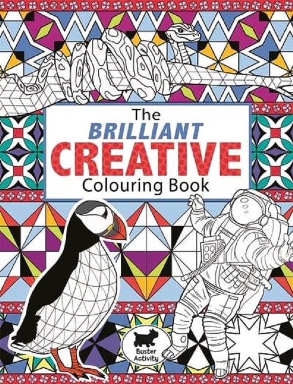 Бумажная книга «The Brilliant Creative Colouring Book», автор Ник Грант - фото №1
