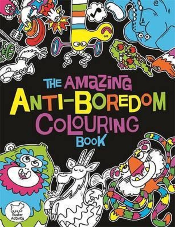 Бумажная книга «The Amazing Anti-Boredom Colouring Book», автор Крис Дикасон - фото №1