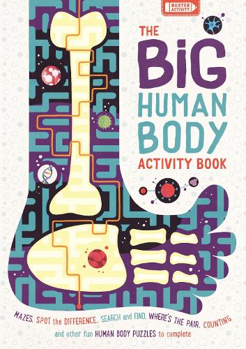 Бумажная книга «The Big Human Body Activity Book: Fun, Fact-filled Biology Puzzles for Kids to Complete», авторов Бен Элкомб, Джорджия Фэрнс, Марк Паттенден, Рис Джефферис - фото №1