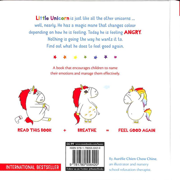 Паперова книга «Little Unicorn is Angry», автор Орелі Ш'єн Шо Шін - фото №1