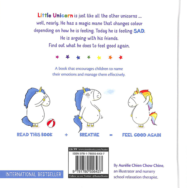 Паперова книга «Little Unicorn is Sad», автор Орелі Ш'єн Шо Шін - фото №1