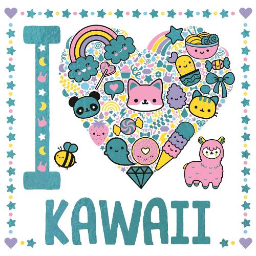 Паперова книга «I Heart Kawaii», авторів Емілі Хантер-Хіггінс, Гаррі Торнтон - фото №1