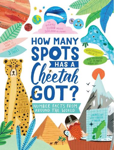 Бумажная книга «How Many Spots Has a Cheetah Got?: Number Facts From Around the World», авторов Эмбер Дэвенпорт, Стив Мартин - фото №1