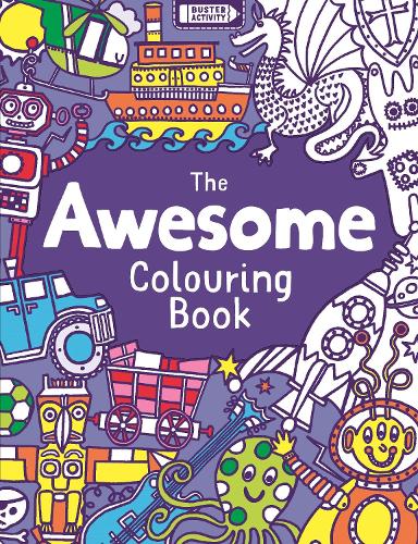 Паперова книга «The Awesome Colouring Book», автор Джессі Екель - фото №1