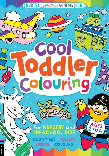 Паперова книга «Cool Toddler Colouring: For Nursery and Pre-School Kids», автор Емілі Тумі - фото №1
