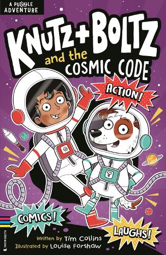 [object Object] «Knutz and Boltz and the Cosmic Code: A STEAM Puzzle Adventure», автор Тім Коллінз - фото №1