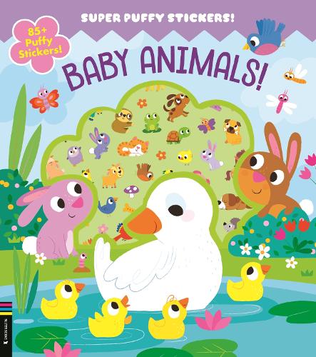 Паперова книга «Baby Animals: 85+ Puffy Stickers», автор Меггі Фішер - фото №1