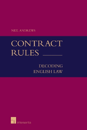 Бумажная книга «Contract Rules (student edition): Decoding English Law», автор Нил Эндрюс - фото №1