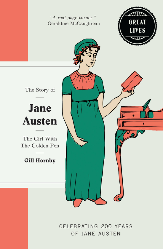 Бумажная книга «Jane Austen. The girl with the golden pen», автор Джилл Хорнби - фото №1