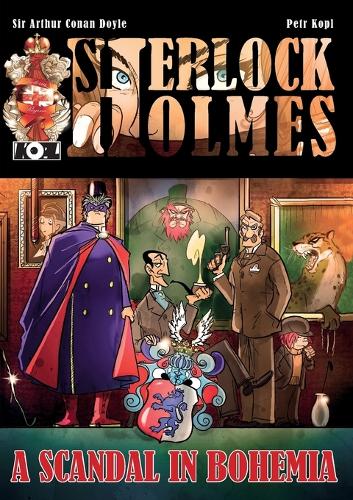 Бумажная книга «A Scandal in Bohemia - A Sherlock Holmes Graphic Novel», автор Петр Копл - фото №1