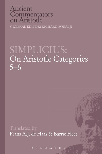 Паперова книга «Simplicius: On Aristotle Categories 5-6», авторів Баррі Фліт, Франс де Хаас - фото №1