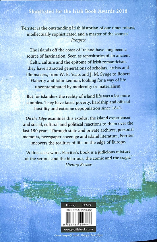 Бумажная книга «On the Edge», автор Диармайд Ферритер - фото №1
