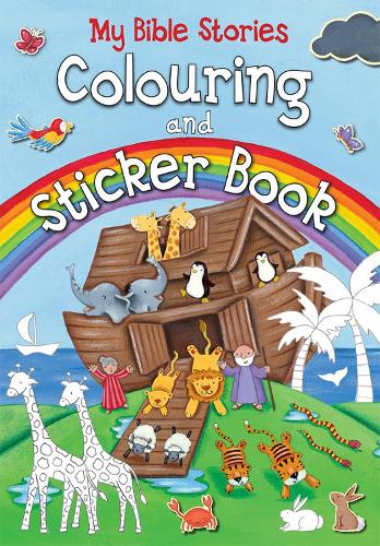 Паперова книга «My Bible Stories Colouring and Sticker Book», автор Джульєтта Девід - фото №1