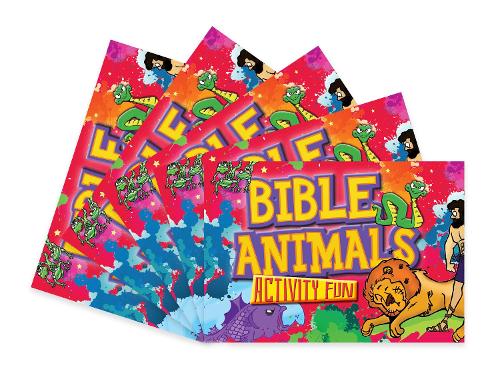 Бумажная книга «Bible Animals Activity Fun: 5 Pack», автор Тим Даули - фото №1