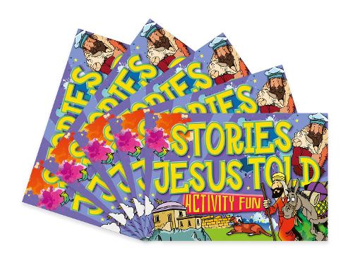 Паперова книга «Stories Jesus Told Activity Fun: 5 pack», автор Тім Даулі - фото №1