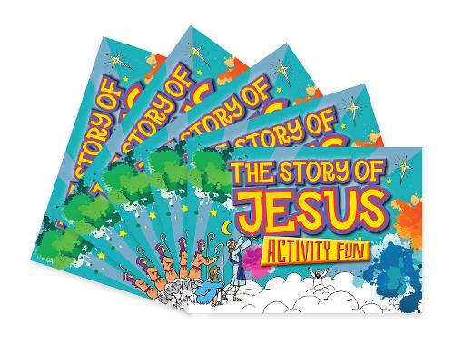 Бумажная книга «The Story of Jesus Activity Fun: 5 Pack», автор Тим Даули - фото №1