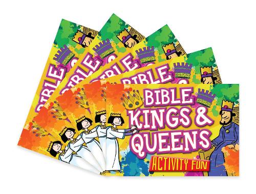 Бумажная книга «Bible Kings & Queens Activity Fun: 5 Pack», автор Тим Даули - фото №1