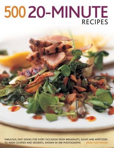 Паперова книга «500 20 Minute Recipes», автор Дженні Флітвуд - фото №1