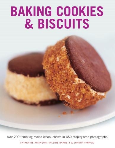 [object Object] «Baking Cookies & Biscuits: Over 200 tempting recipe ideas, shown in 650 step-by-step photographs», авторів Кетрін Аткінсон, Валері Барретт - фото №1