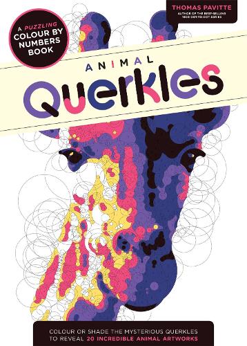 Бумажная книга «Animal Querkles: A puzzling colour-by-numbers book», автор Томас Павитт - фото №1