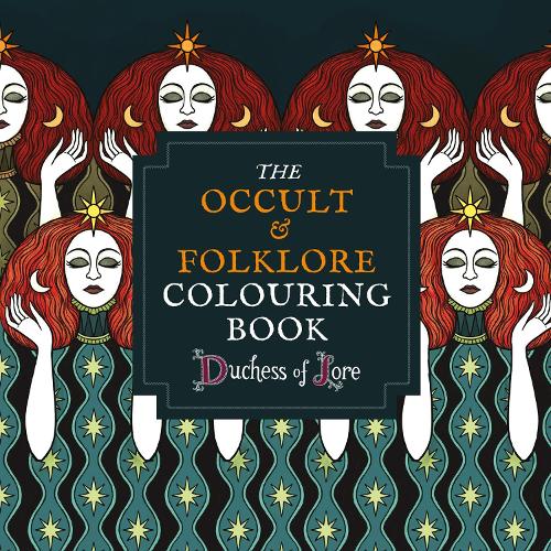 Бумажная книга «The Occult & Folklore Colouring Book: More than 50 intricate artworks to colour in», автор Герцогиня Лоре - фото №1