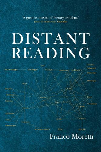Паперова книга «Distant Reading», автор Франко Моретті - фото №1