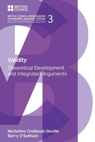 [object Object] «Validity: Theoretical Development and Integrated Arguments», авторів Баррі О'Салліван, Мішлін Шалхуб-Девіль - фото №1