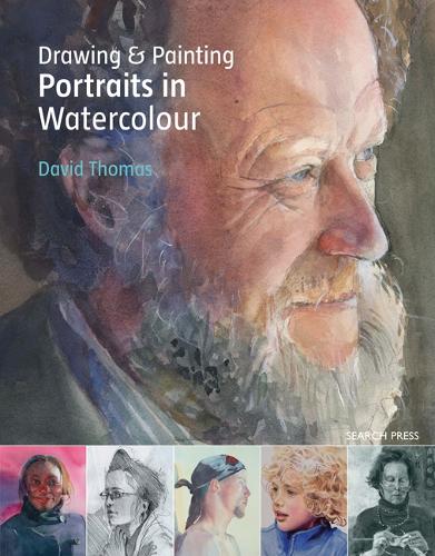 Бумажная книга «Drawing & Painting Portraits in Watercolour», автор Дэвид Томас - фото №1