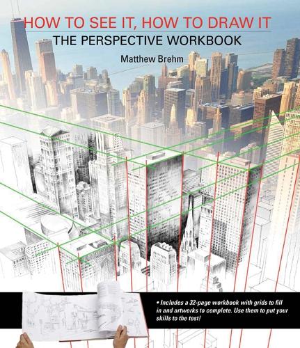 [object Object] «How to See It, How to Draw It: The Perspective Workbook: Unique Exercises with More Than 100 Vanishing Points to Figure out», автор Метью Брем - фото №1