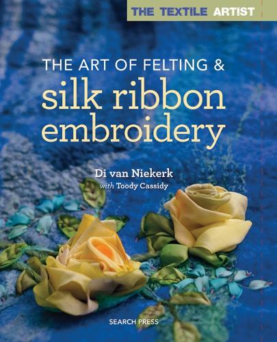Бумажная книга «The Textile Artist: The Art of Felting & Silk Ribbon Embroidery», автор Ди ван Никерк - фото №1