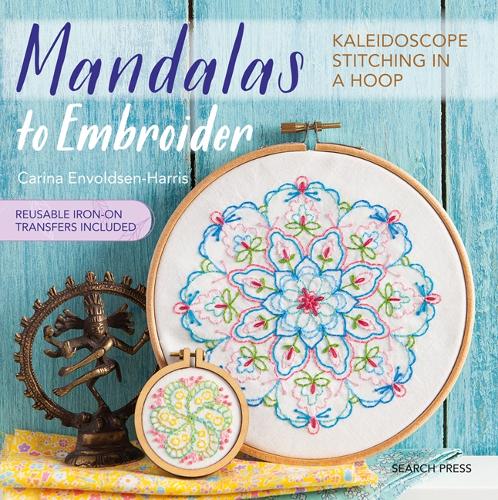 Бумажная книга «Mandalas to Embroider: Kaleidoscope Stitching in a Hoop», автор Карина Энвольдсен-Харрис - фото №1