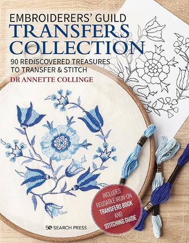 Бумажная книга «Embroiderers’ Guild Transfers Collection: 90 Rediscovered Treasures to Transfer & Stitch», автор Аннет Коллинг - фото №1
